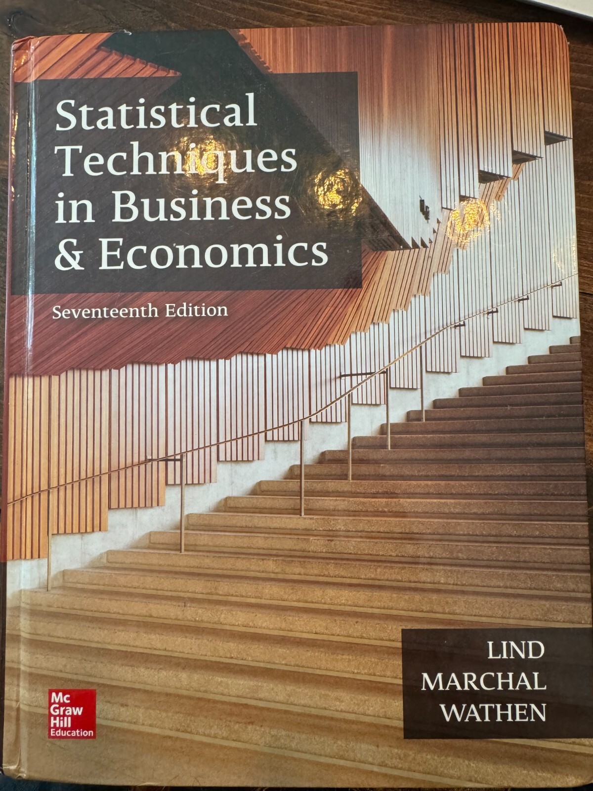 Statistical Techniques in Business & Economics (17th Edition)
