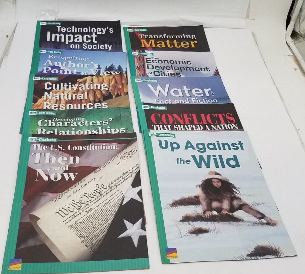 Benchmark Universe Gr 5 Texts for Close Reading 1 Set of 10 books (WH13792)