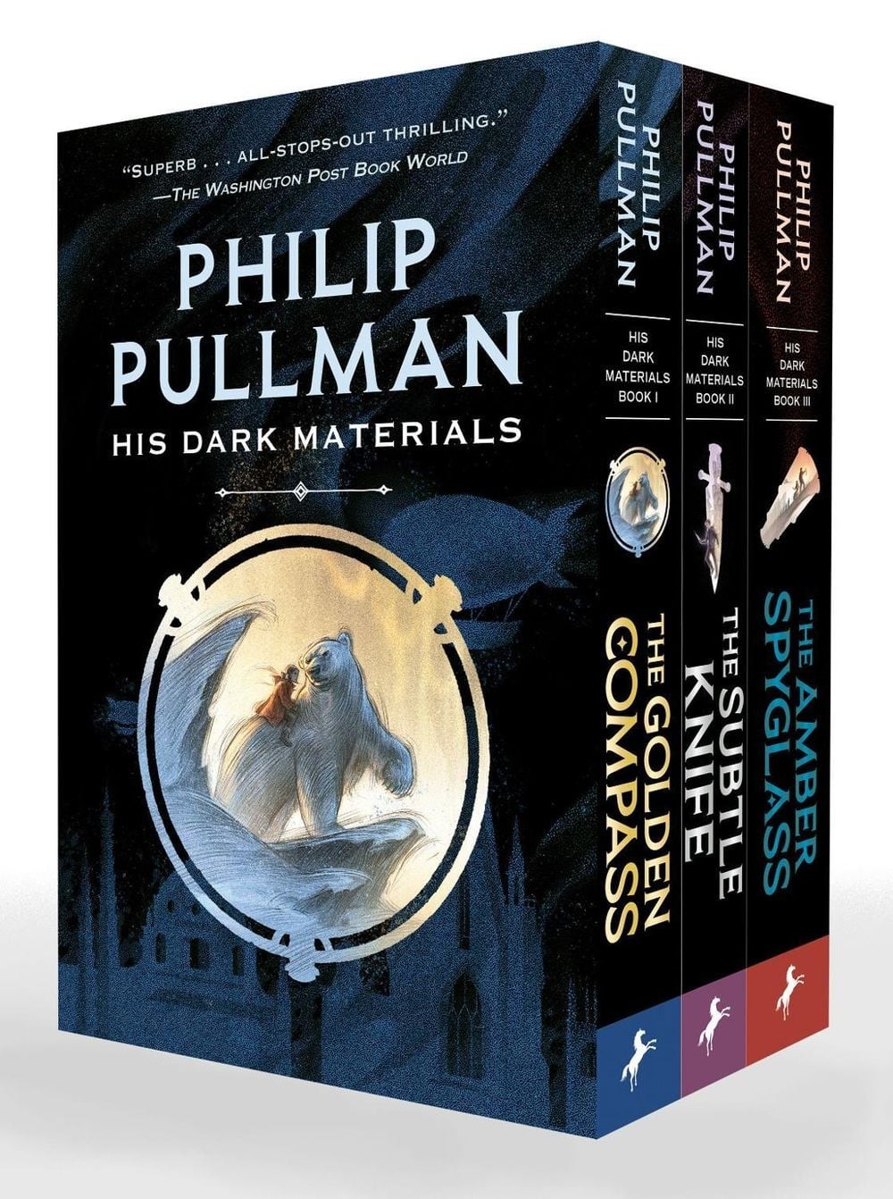 His Dark Materials 3-Book Paperback Boxed Set: The Golden Compass; The Subtle Kn