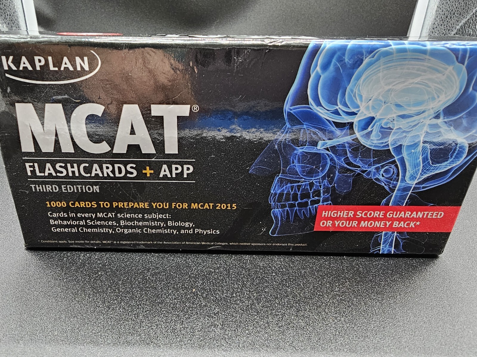 Kaplan MCAT Flashcards and App 3rd Edition
