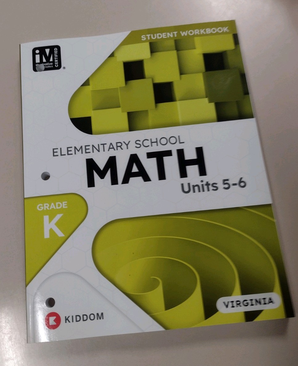 Kiddom Elementary School Workbook Kindergarten Math Units 5 & 6