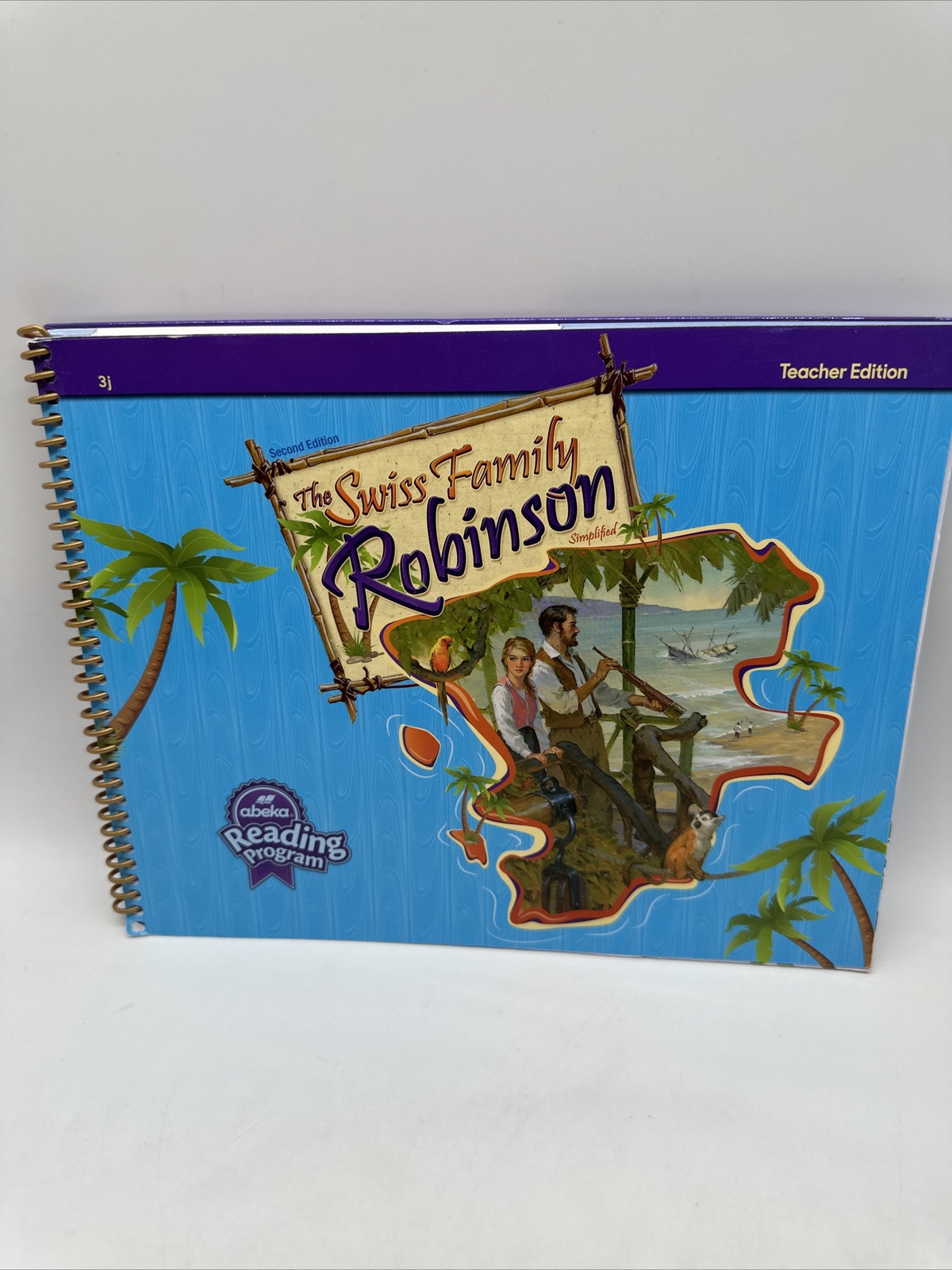 Abeka 3rd Grade Reading Teacher’s Edition Set- Pilgrim’s Progress Swiss Family