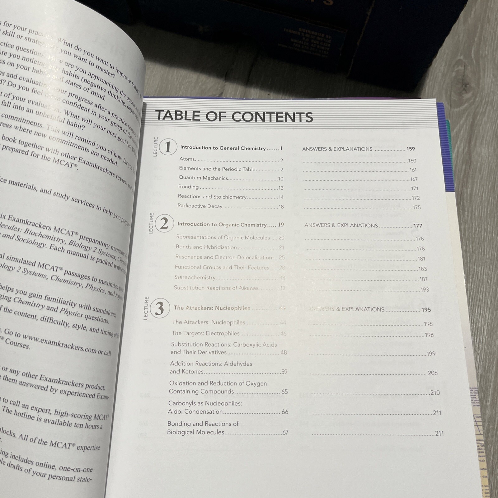 EXAMKRACKERS MCAT 1001 practice questions chemistry