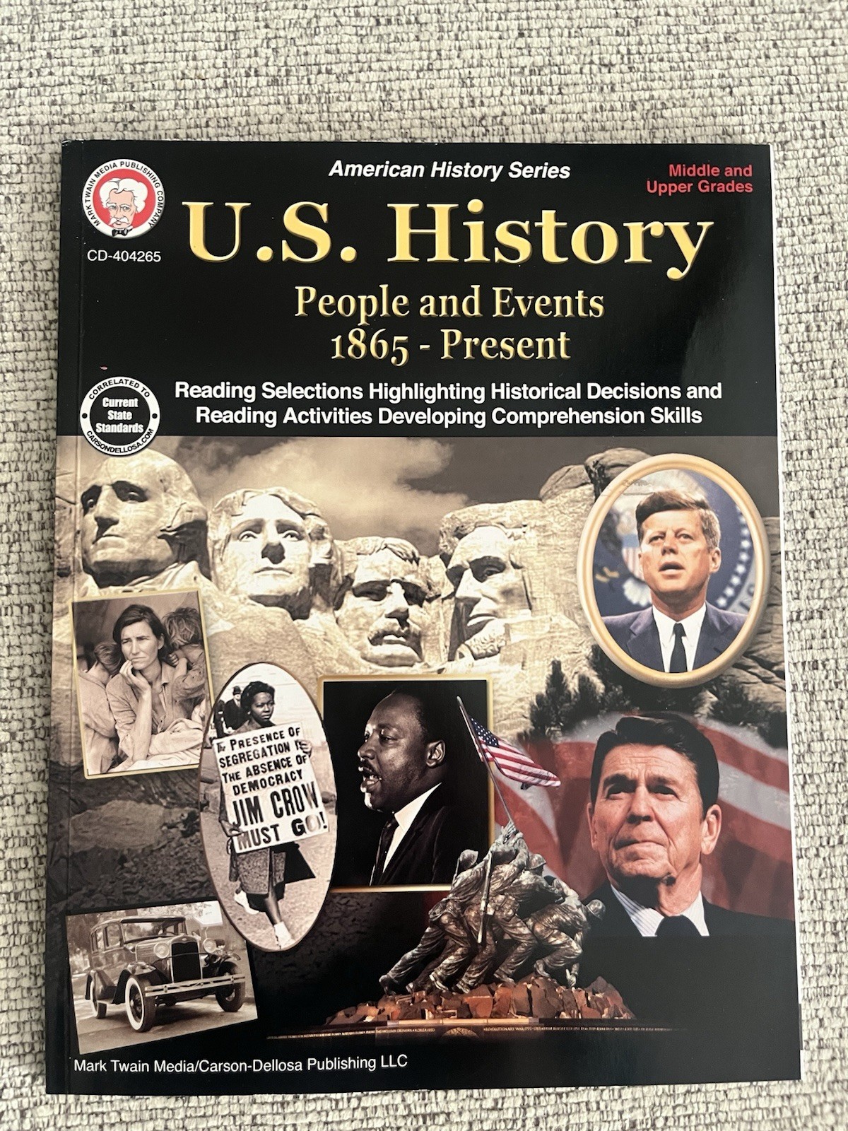 Brand New U.S History People And Events 1865-present Study Guide Workbook