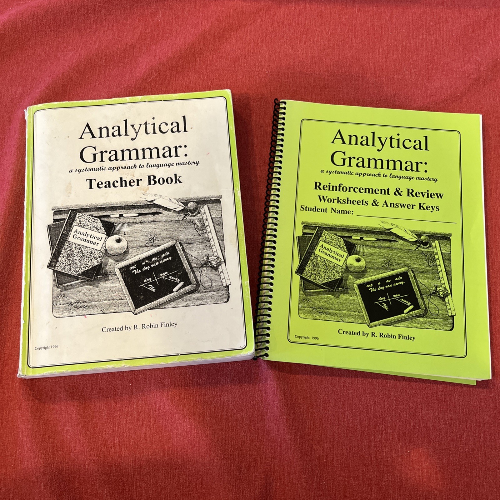 #1 Analytical Grammar Teacher Book by R. Robin Finley (Trade Paperback) 1996