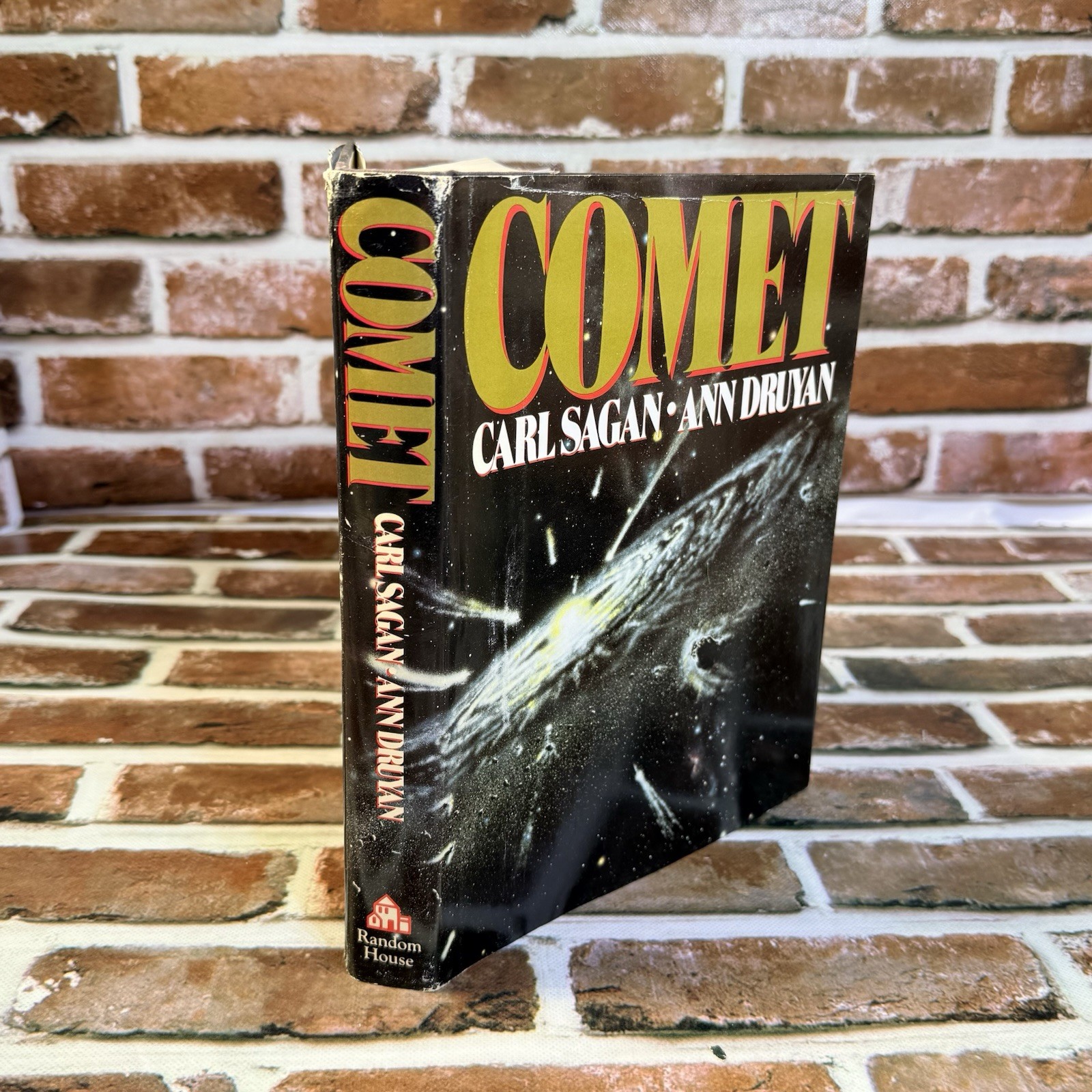 Carl Sagan & Ann Druyan, Comet, 1985 Random House 1st Edition Book Hardcover VTG