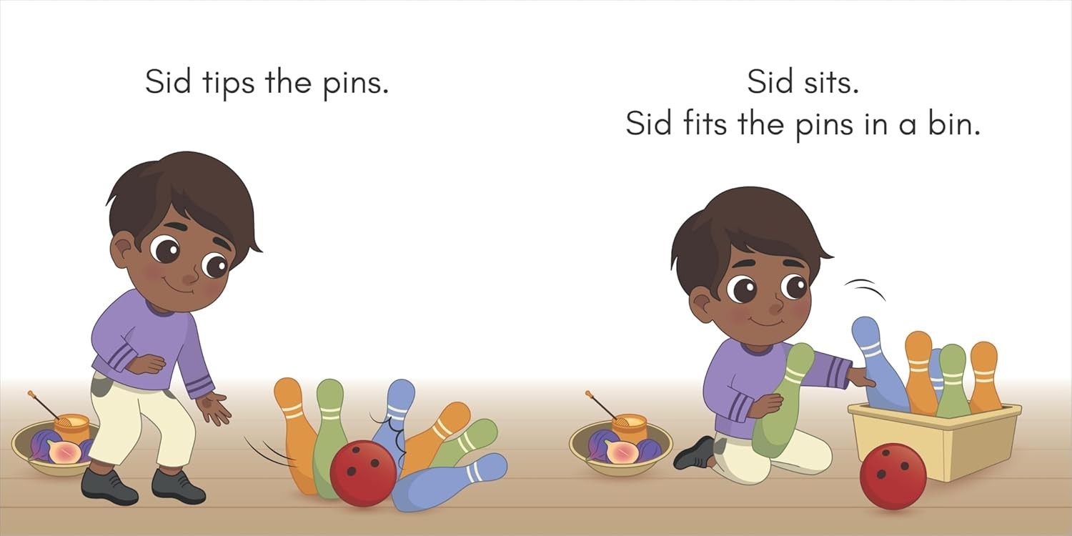 Charge into Reading Decodable Books (Stage Pre-1): 10 CVC Beginning Reader Short