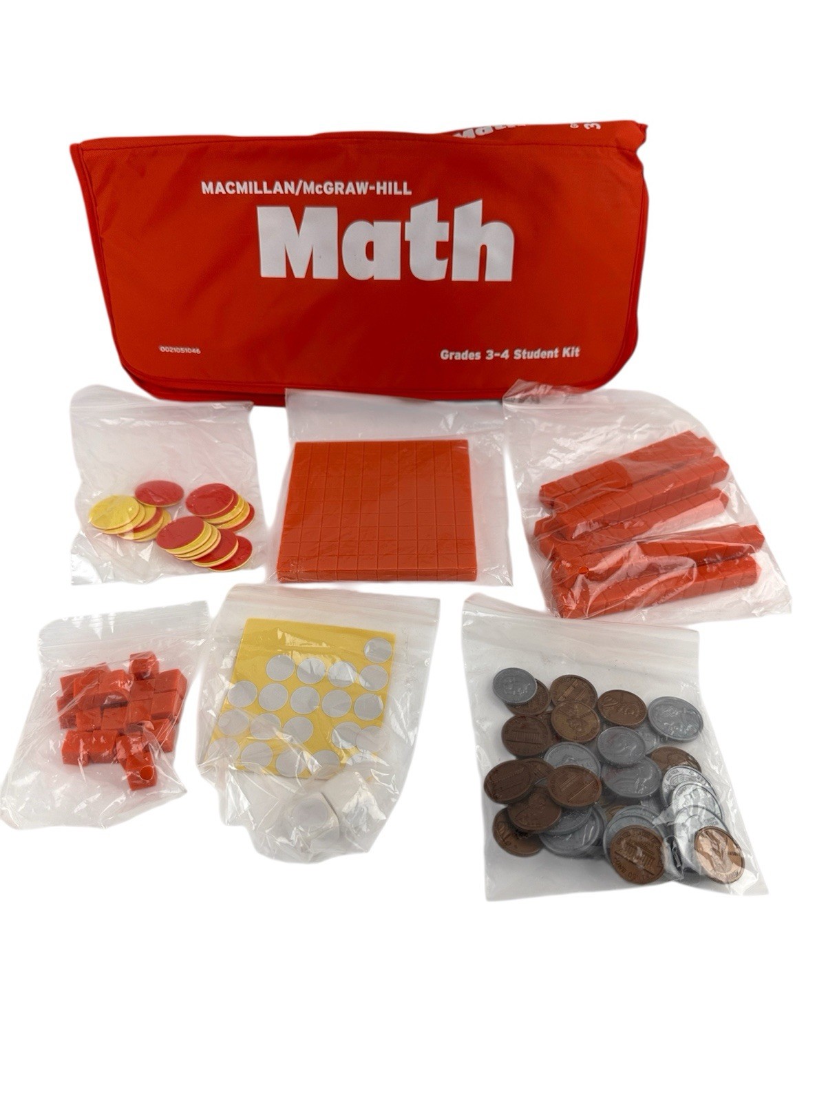 MacMillan/McGraw-Hill Math, Grades 3-4, Student Manipulative Kit