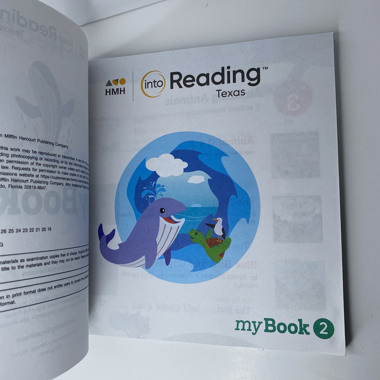 First Grade 1 HMH Into Reading Practice Workbook Text 1-3 Book Set My Book Texas