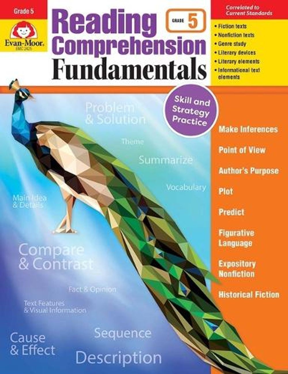 Reading Comprehension Fundamentals, Grade 5 by Evan-Moor Educational Publishers