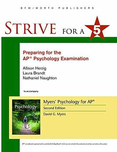 Strive for 5: Preparing for – Paperback, by Myers David; Herzig – Acceptable a