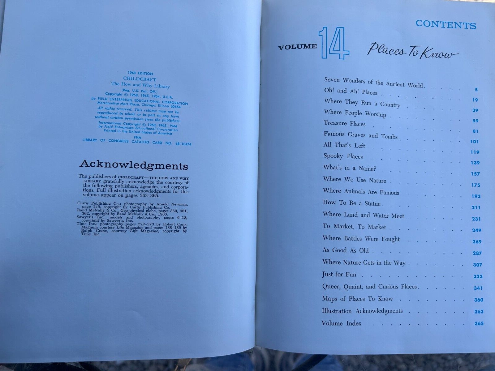 BOOK: Volume 14 1968 Edition CHILDCRAFT The How and why Library, 368 pages
