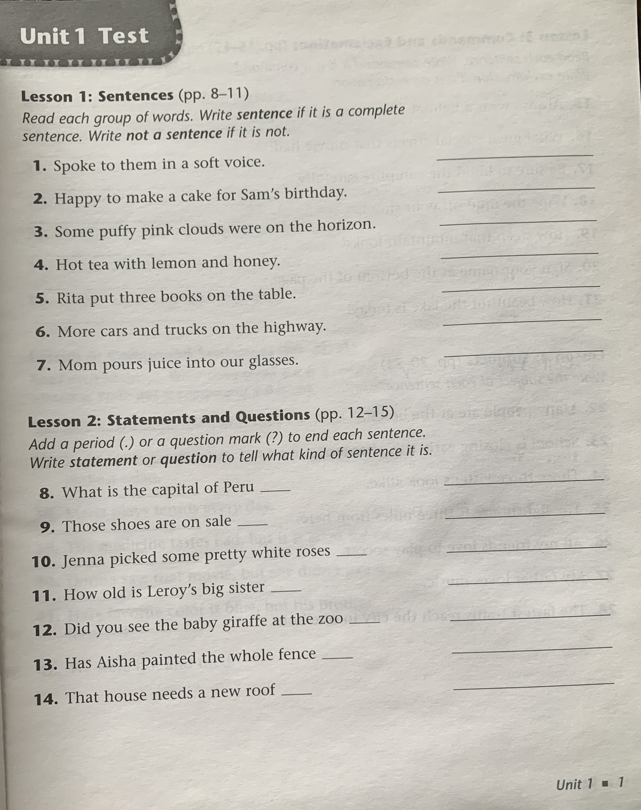 GRAMMAR WORKSHOP 2013 – LEVEL GREEN – Grade 3 – By William H. Sadlier