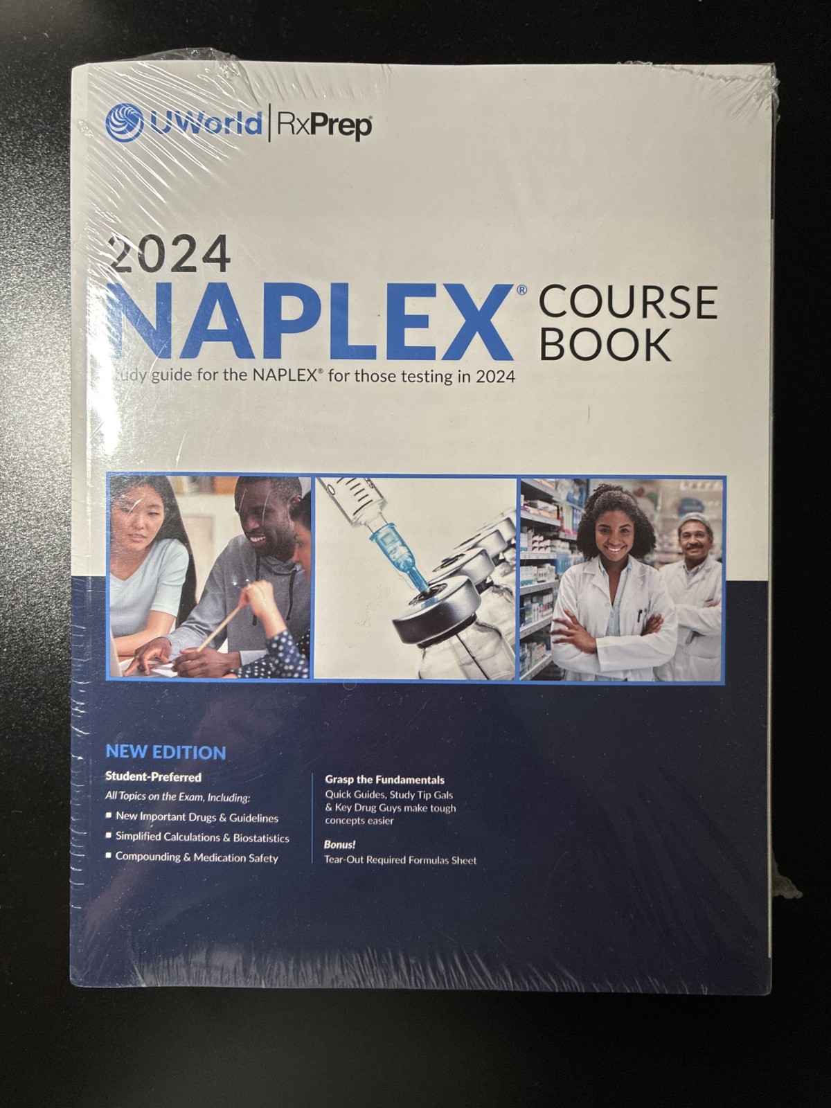 **BRAND NEW UNOPENED** UWorld RxPrep 2024 NAPLEX Course Book Study Guide