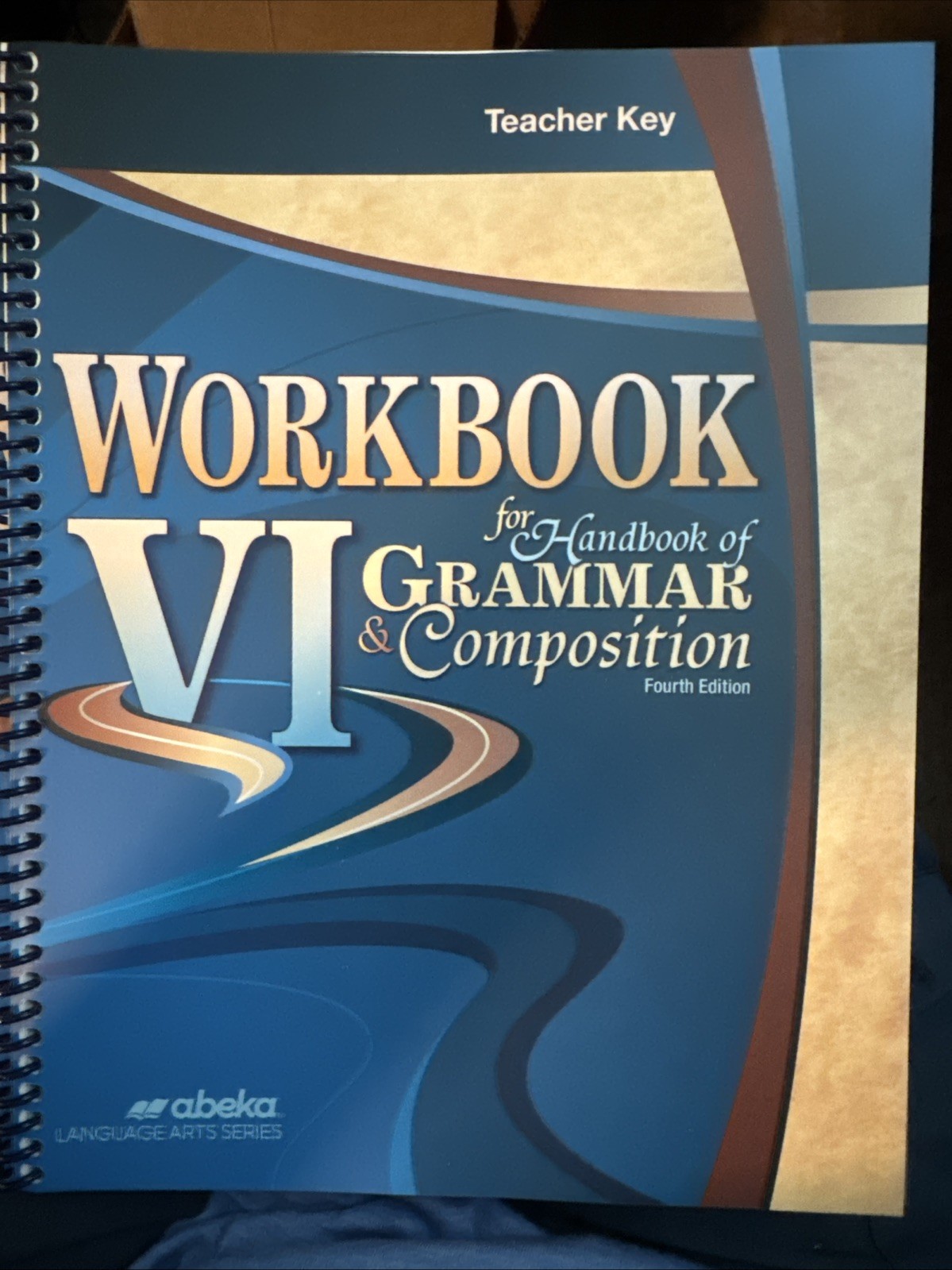 Abeka Workbook VI Grammar & Composition Text and Teacher Key Set -NEW