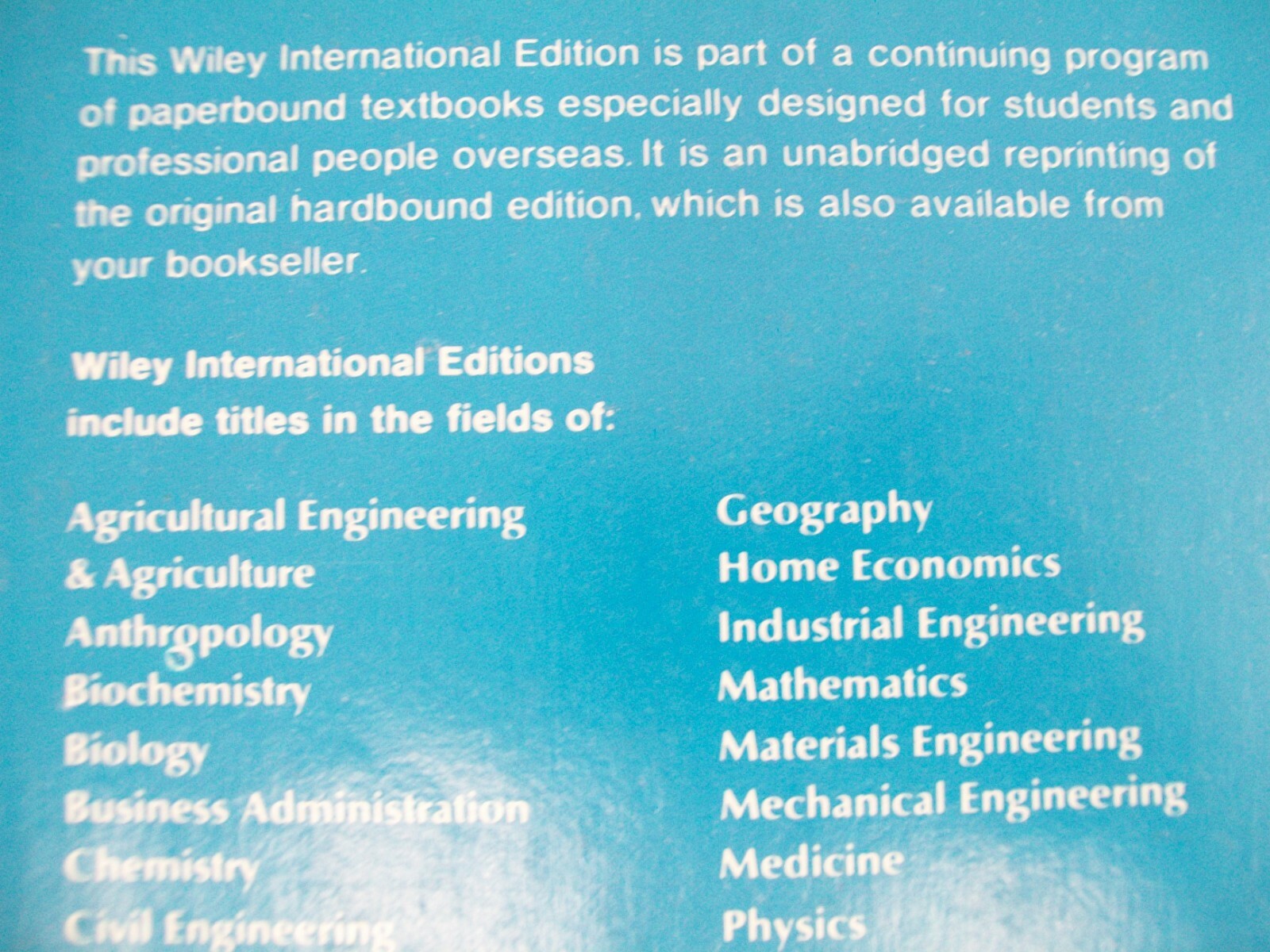 ORGANIC CHEMISTRY GRAHAM SOLOMONS 3RD EDITION 3ED TEXTBOOK JOHN WILEY SONS 1984