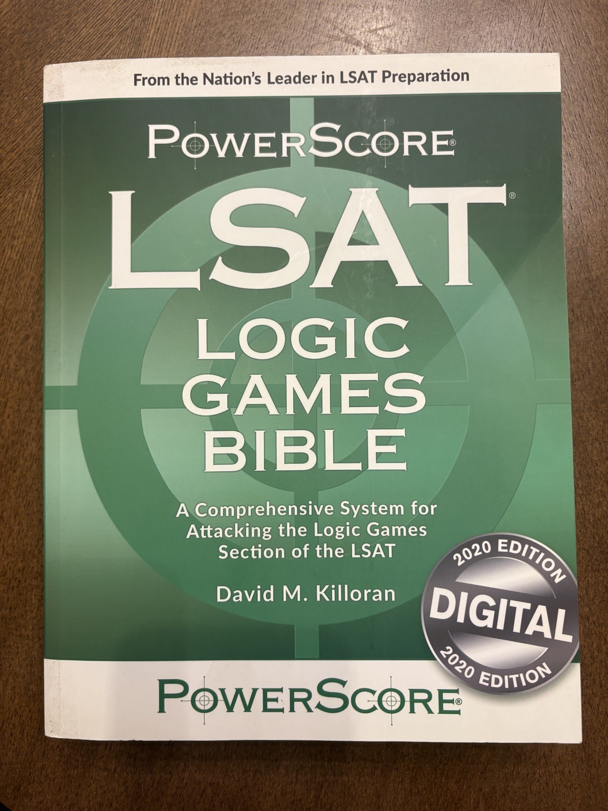 The PowerScore LSAT Logic Games Bible 2020 Edition