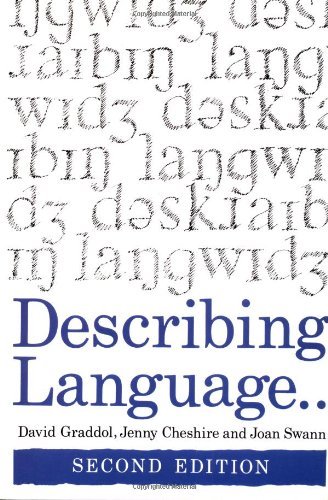 DESCRIBING LANGUAGE By GRADDOL
