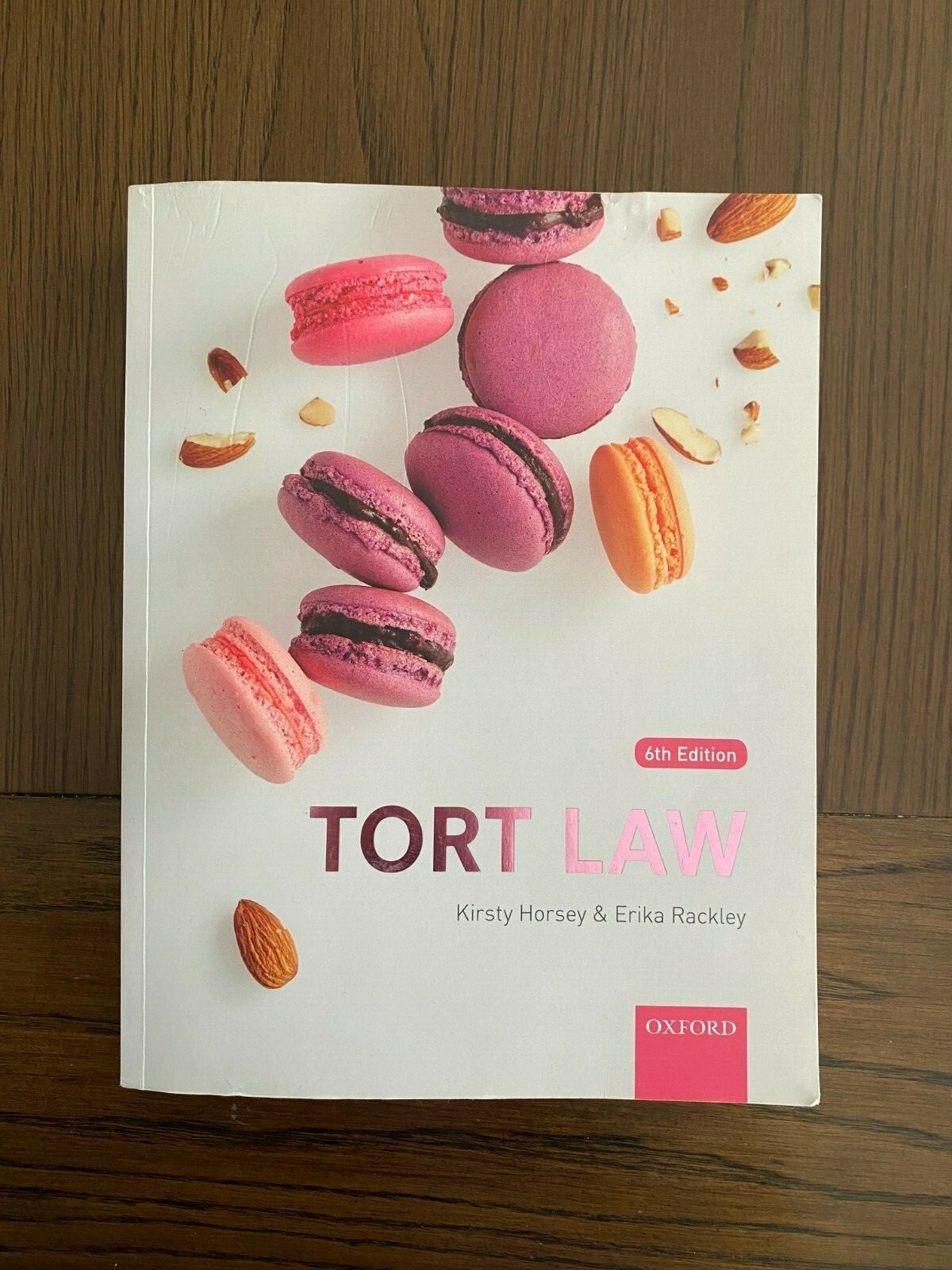 Tort Law Textbook, Kirsty Horsey & Erika Rackley 6th Edition 