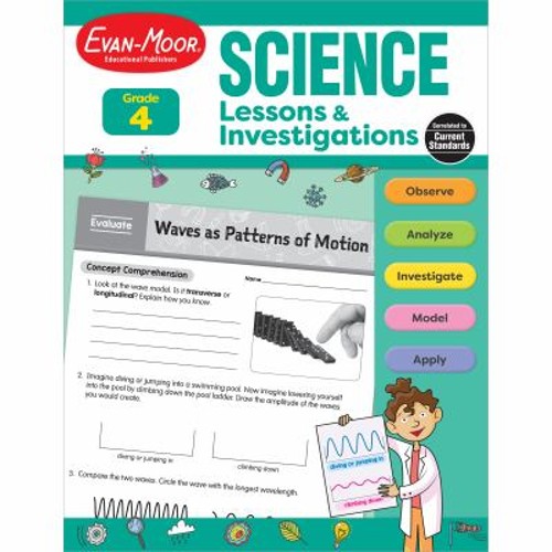 Science Lessons and Investigations, Grade 4 Evan-Moor Educational