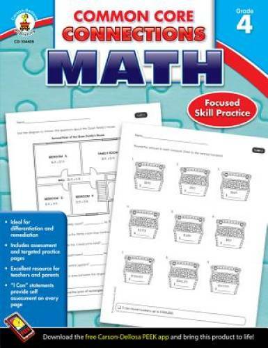 Common Core Connections Math, Grade 4 – Paperback – GOOD