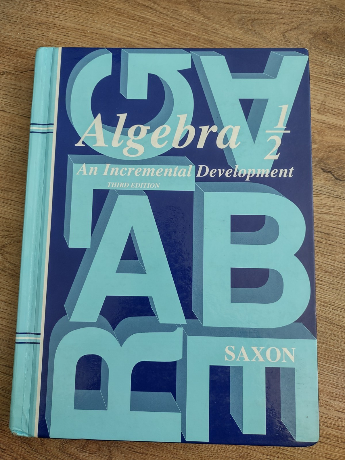 Algebra 1/2, Textbook, Saxon