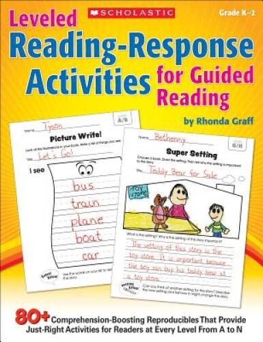 Leveled Reading-Response Activities for Guided Reading: 80+ Comprehe – VERY GOOD