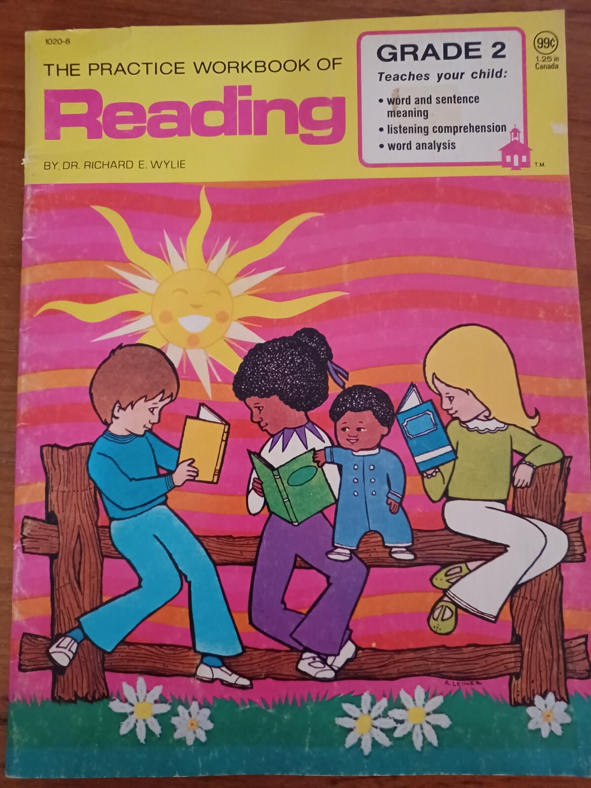 The Practice Workbook of Reading Grade 2 (1974) Richard E. Wylie (Illustrated)