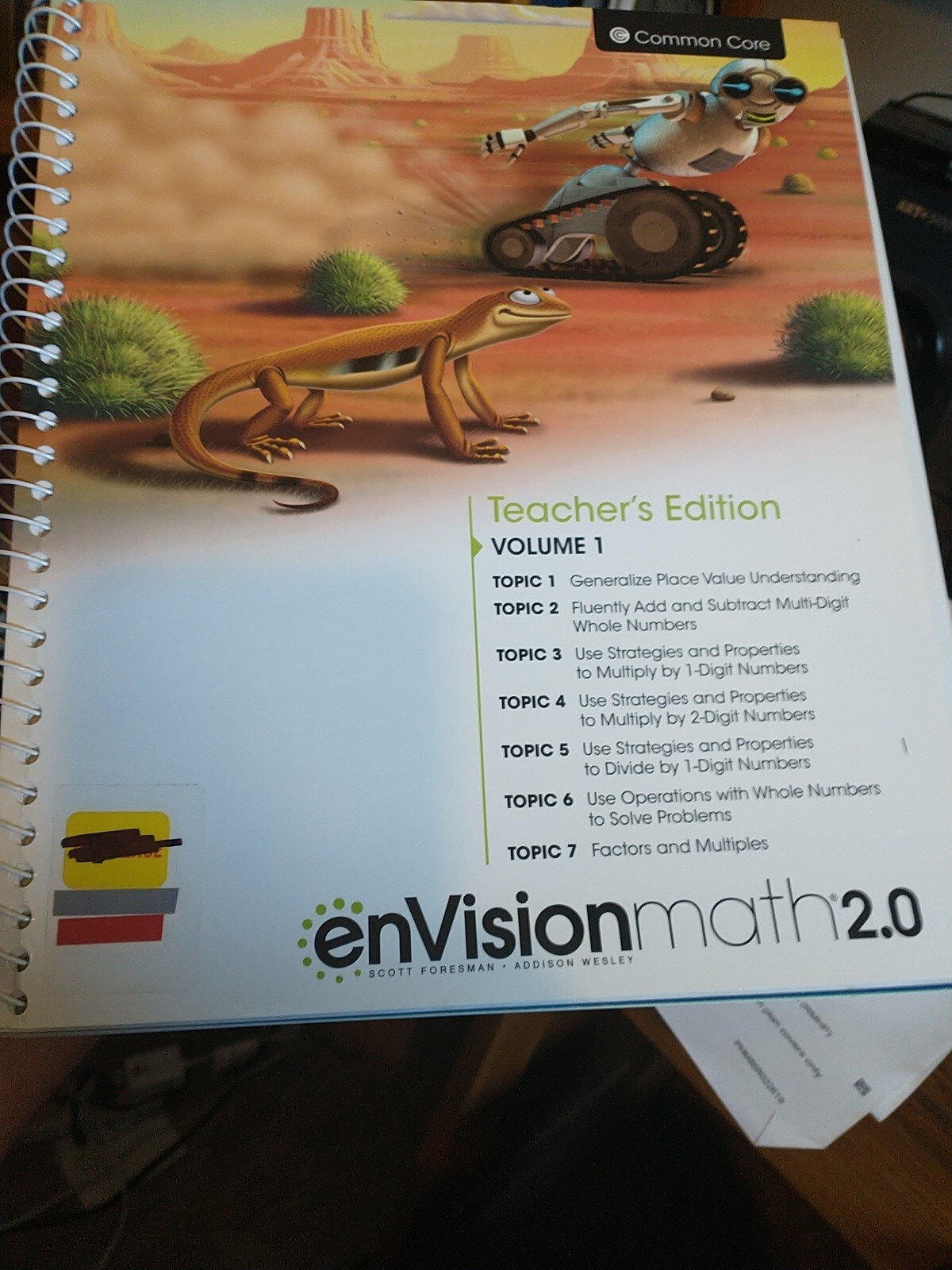 EnVisionmath3.0 Teacher’s Edition