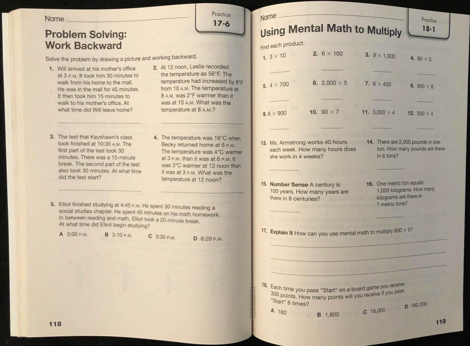 3rd – EnVision Math Interactive HOMEWORK WORKBOOK – Teachers/Homeschool/Tutors