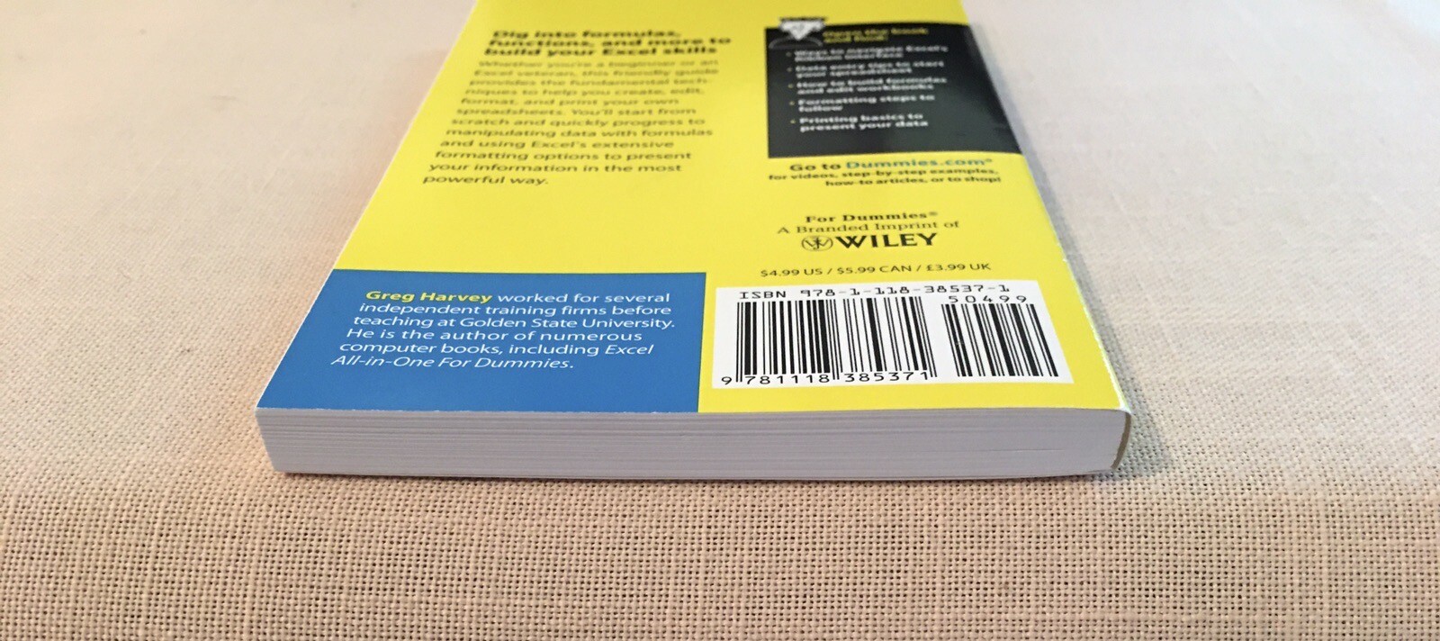 Excel 2010 For Dummies – Pocket Edition by Greg Harvey, PhD