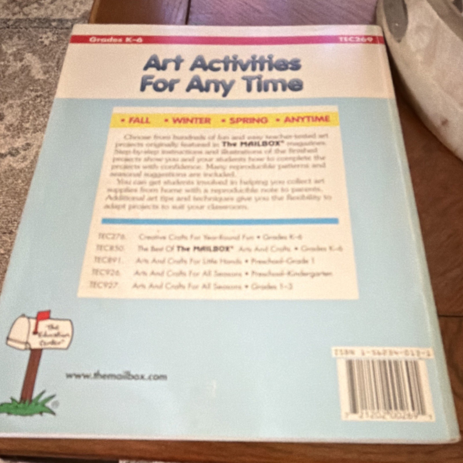 Mailbox Art Activities Study Guide by Education Center Elementary Illustrated