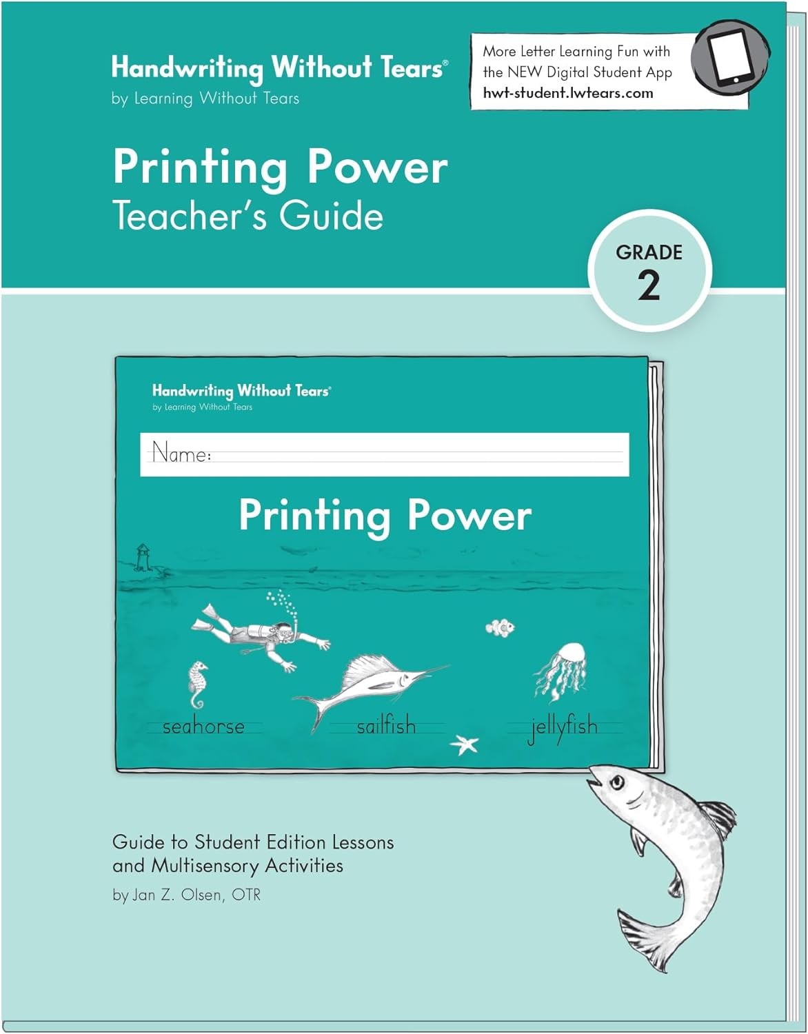 Learning without Tears, Age 7+, 2Nd Grade+, Handwriting Practice, Writing Book