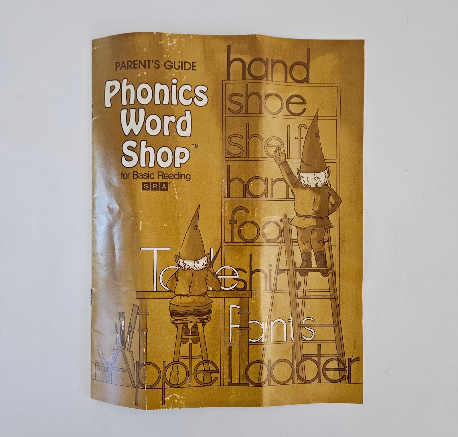 Vtg SRA Phonics Word Shop For Basic Reading Children Education Learning 1978