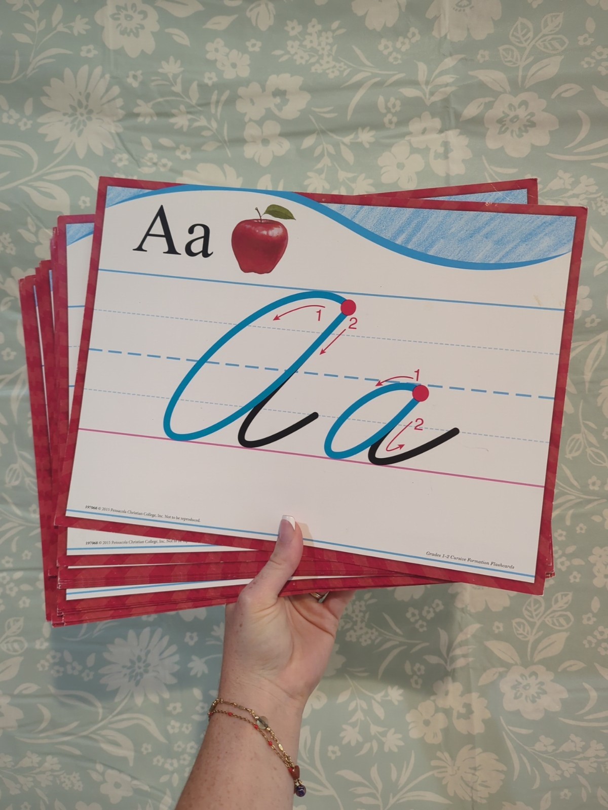 Abeka Cursive Handwriting Posters