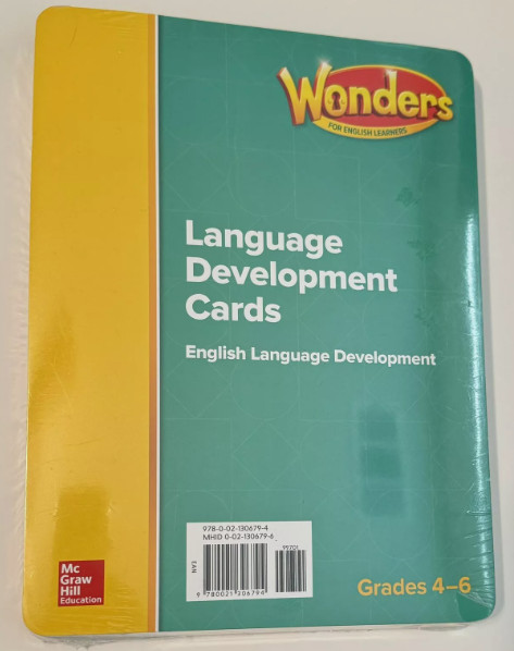 Wonders for English Learners G4-6 Language Development Cards by McGraw Hill