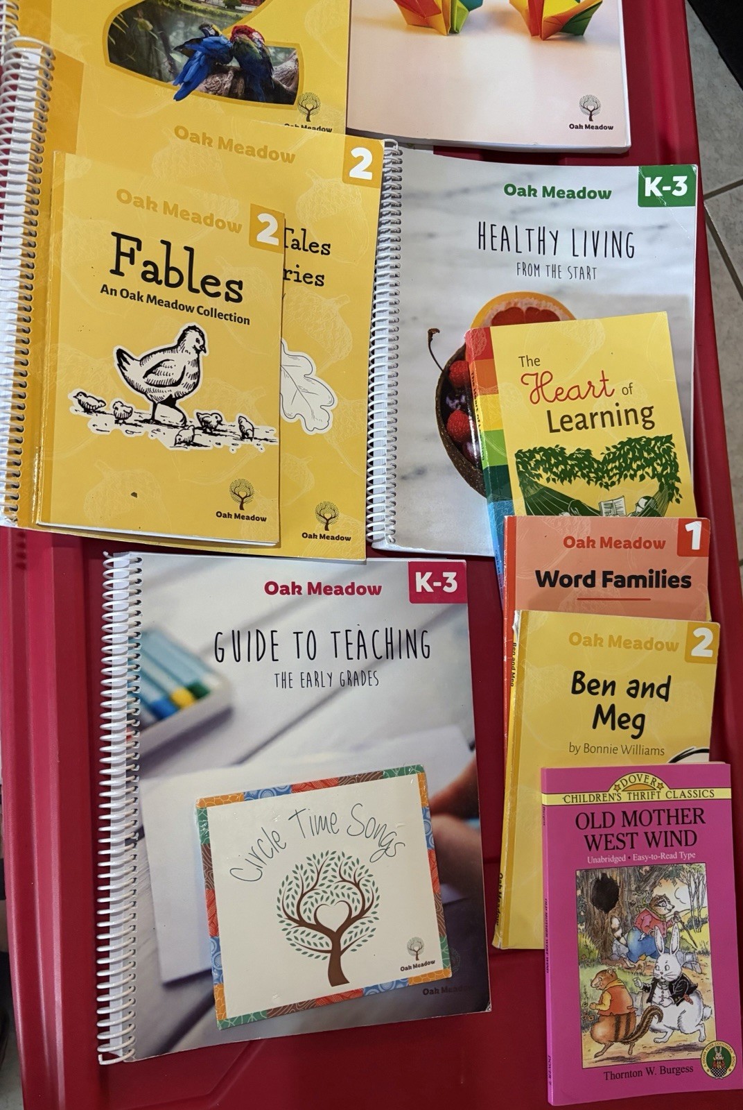 Oak Meadow 2nd Grade + K-3 Essentials, 2020 Edition (set of 13)
