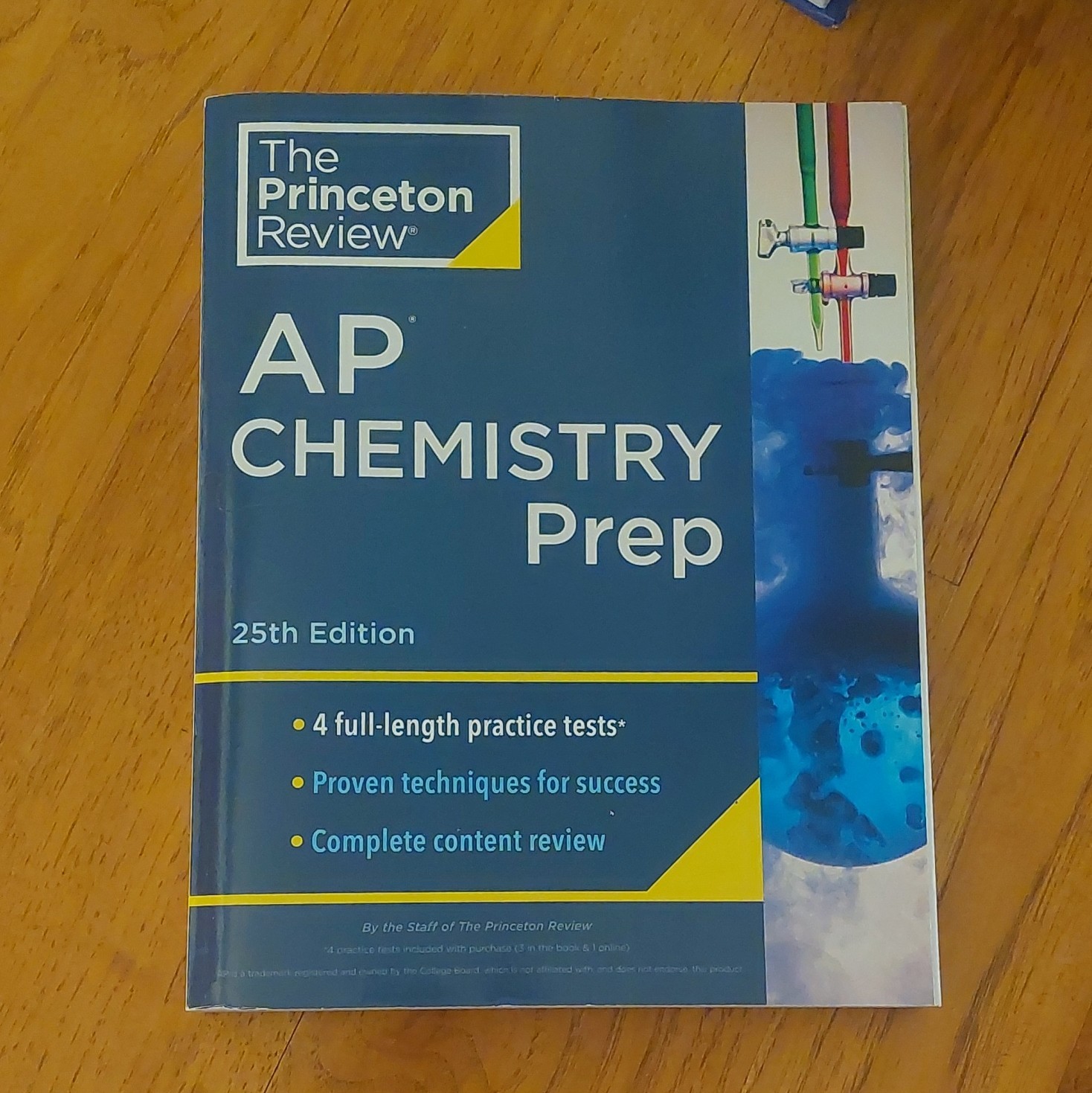 Princeton Review AP Chemistry 25th Edition 2023 Paperback Book