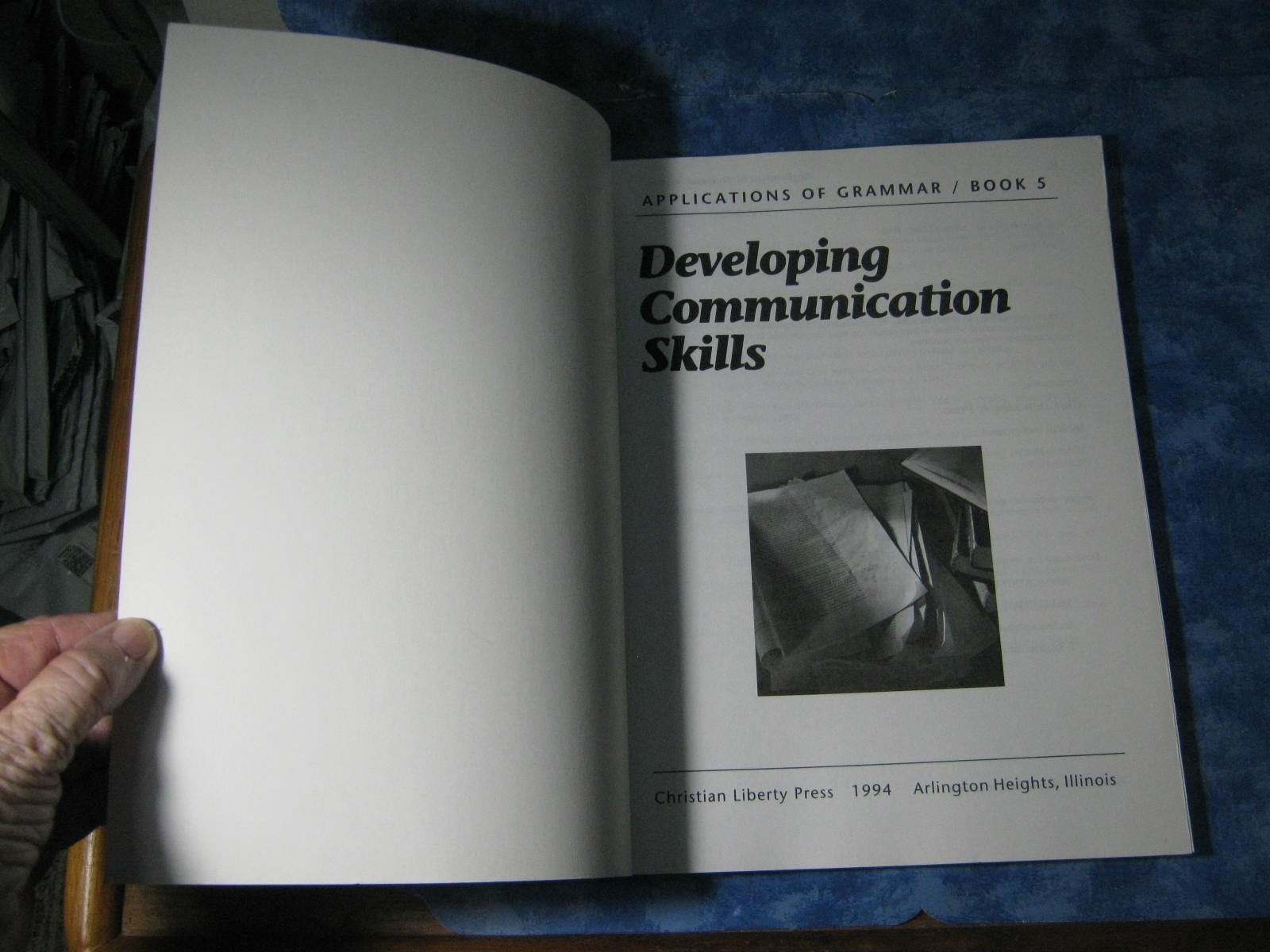 DEVELOPING COMMUNICATION SKILLS Applications of Grammar Book 5 GRADE 11 CLP