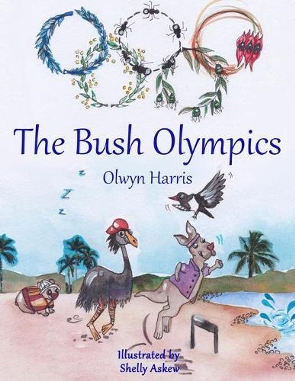 The Bush Olympics by Olwyn Harris Paperback Book