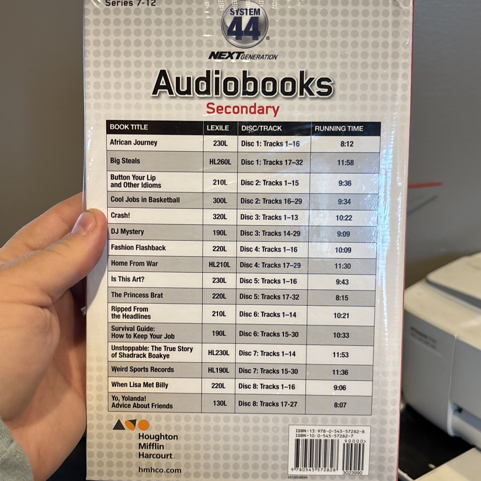 SYSTEM 44 NEXT GENERATION – 2014 Secondary Audiobook Pack #Series 1-25