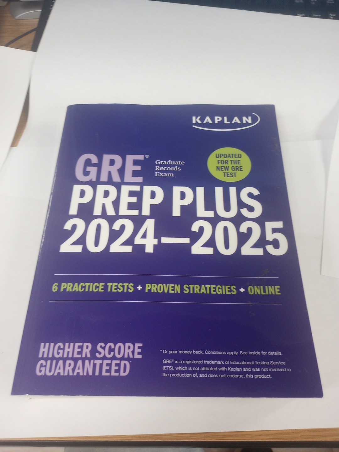 Kaplan GRE Prep plus 2024-2025