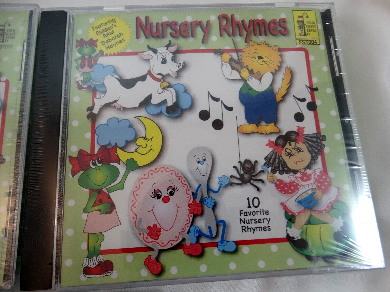 Lot of 3 Frog Street Press Nursey Rhyme CD-ROMS Teacher Guide Little Books NEW