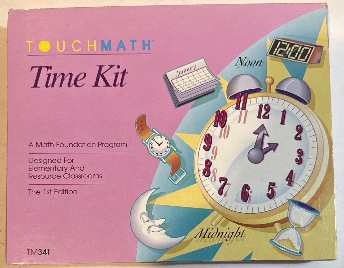 Touch Math Time Kit TM331 1994 Innovative Learning Concepts
