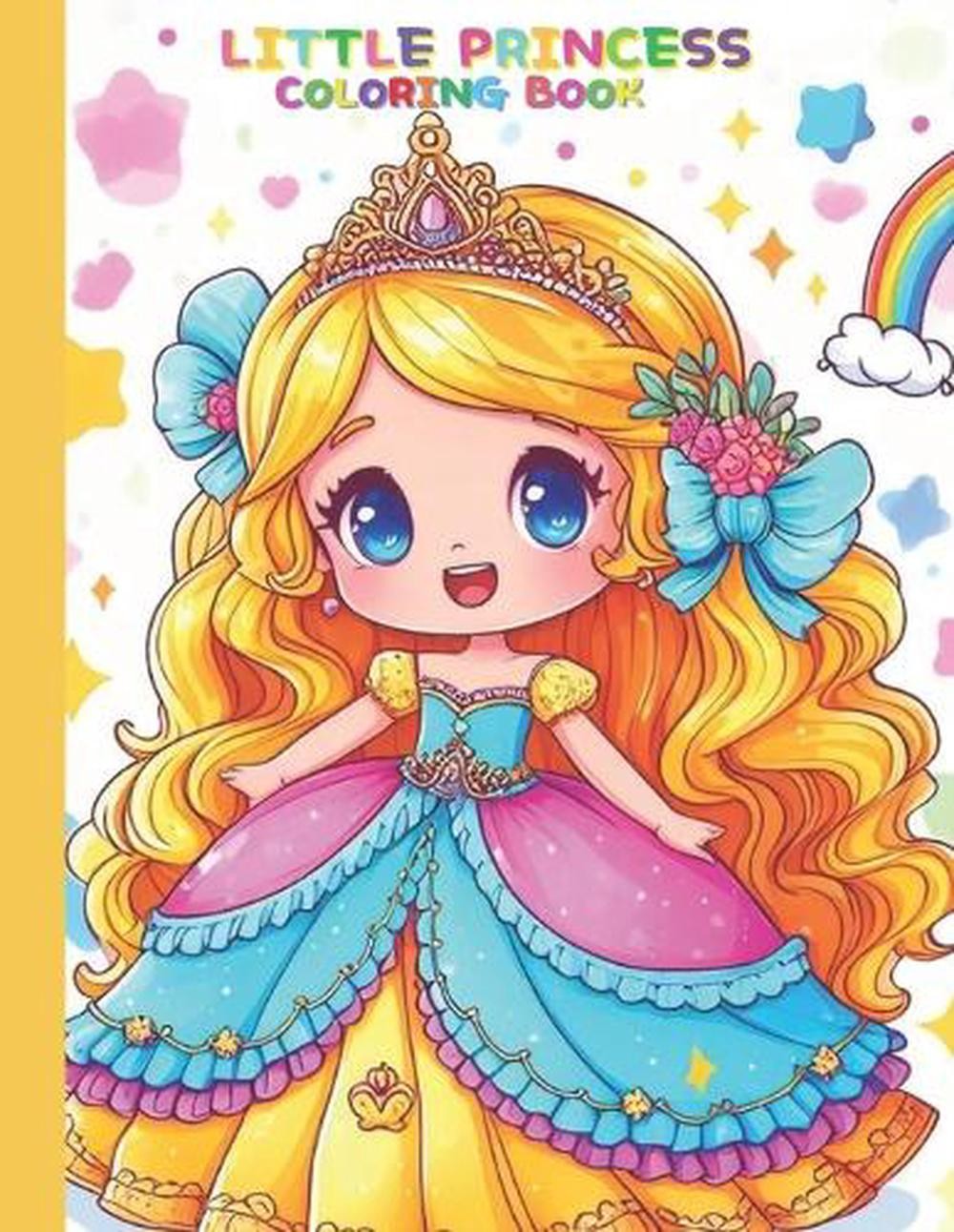 Little princess coloring book!: for Ages 4-8, 40 coloring pages by Jiyoun Choi P