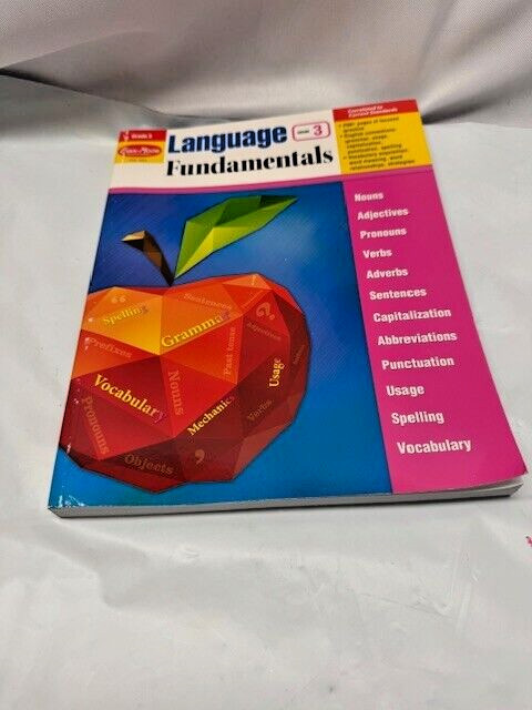 Language Fundamentals-Grade 3 -Paperback *Like New