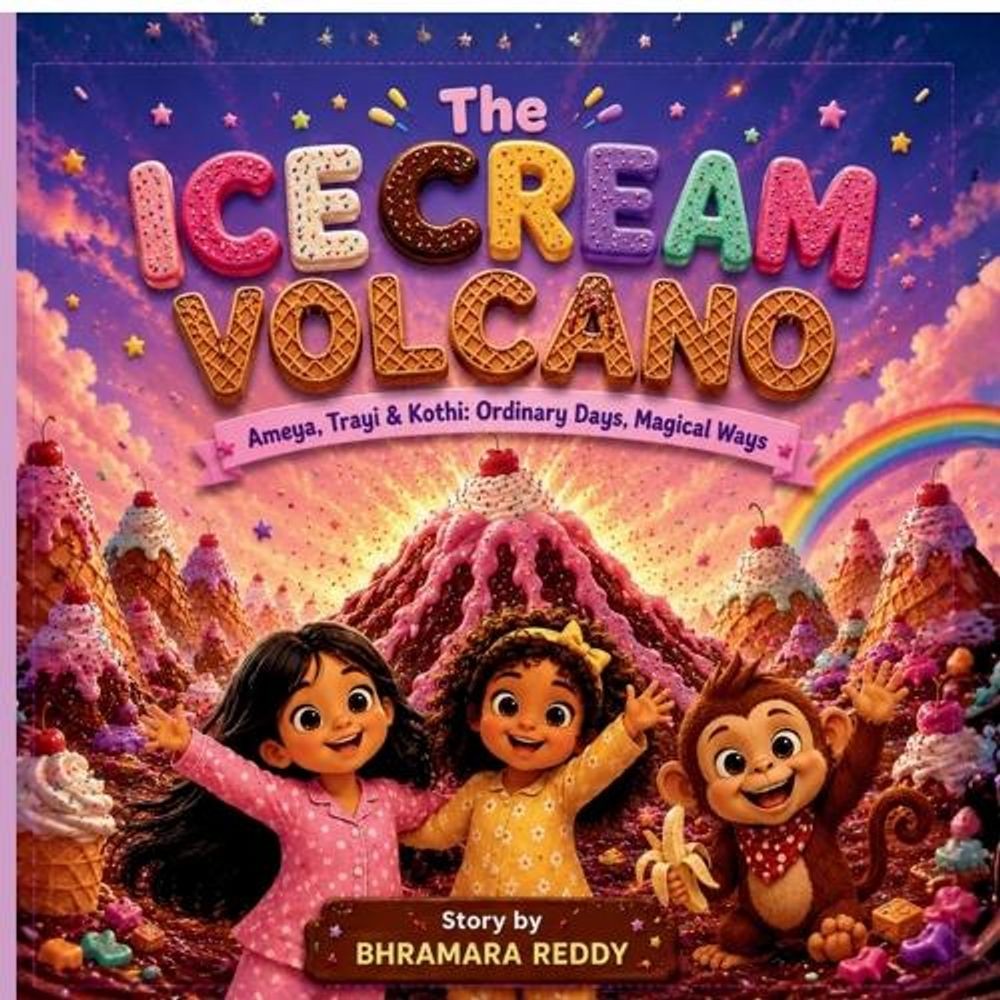 The Ice Cream Volcano: Ameya, Trayi&Kothi: Ordinary days, Magical Ways by Bhrama