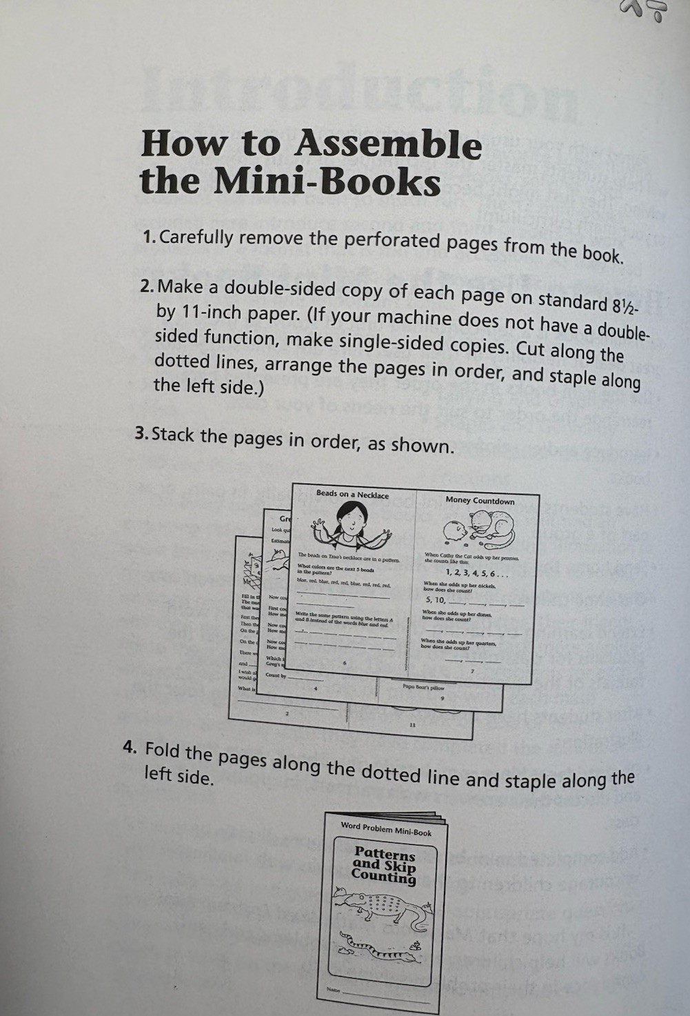 Marvelous Math Word Problem Mini Books Grades 2-3 Paperback