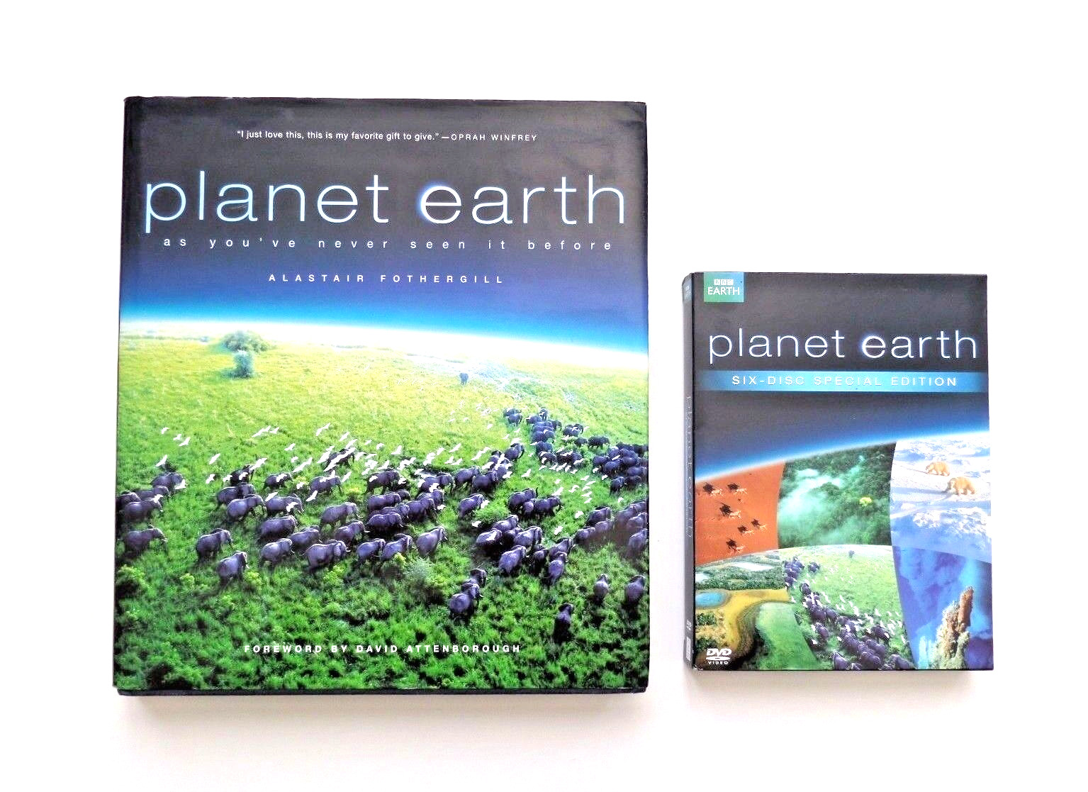 Planet Earth: As You’ve Never Seen It Before HC Book & DVD Special Edition Set