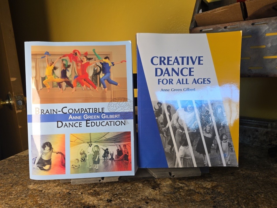 Anne Green Gilbert Dance Education Book Lot SIGNED Creative Dance for All Ages +